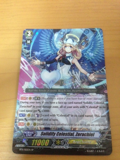 Solidify Celestial, Zerachiel - BT11/S02EN - SP